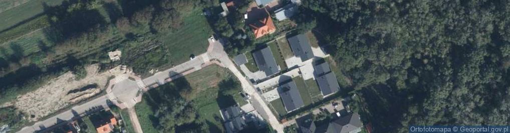 Zdjęcie satelitarne Wiosenna ul.