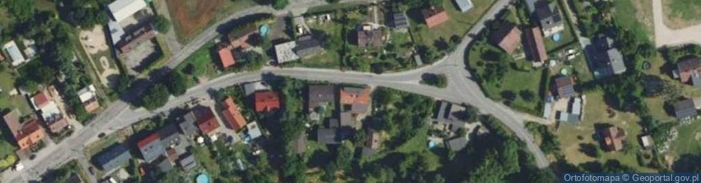 Zdjęcie satelitarne Wiejska ul.