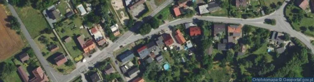 Zdjęcie satelitarne Wiejska ul.