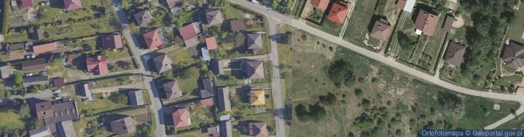 Zdjęcie satelitarne Wiejska ul.