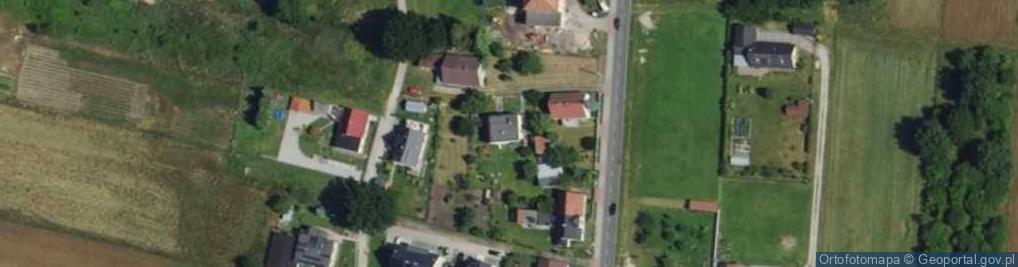Zdjęcie satelitarne Wiejska ul.
