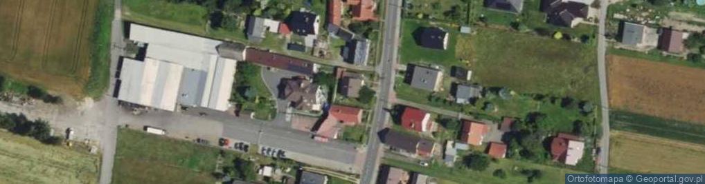 Zdjęcie satelitarne Wiejska ul.