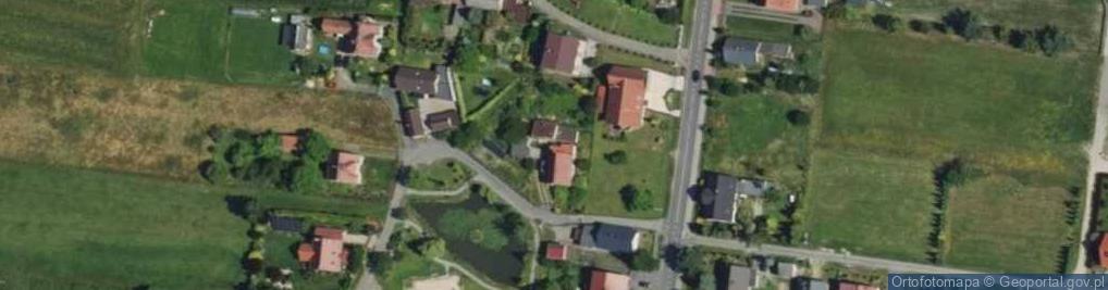 Zdjęcie satelitarne Wiejska ul.