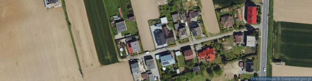 Zdjęcie satelitarne Wiosenna ul.