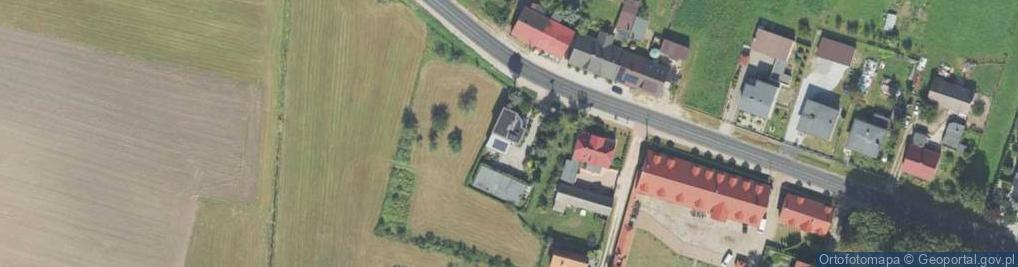 Zdjęcie satelitarne Wiejska ul.