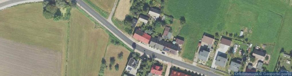Zdjęcie satelitarne Wiejska ul.