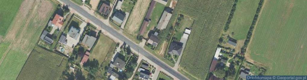 Zdjęcie satelitarne Wiejska ul.