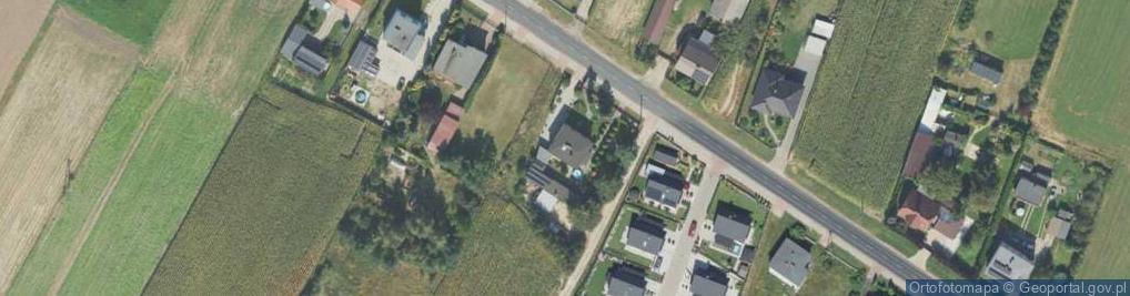 Zdjęcie satelitarne Wiejska ul.