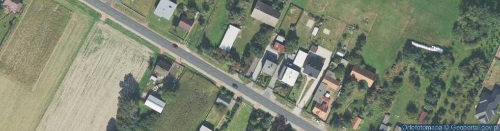 Zdjęcie satelitarne Wiejska ul.