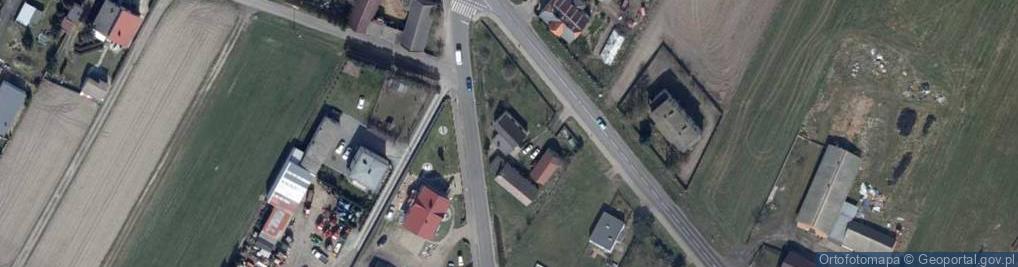 Zdjęcie satelitarne Wiejska ul.