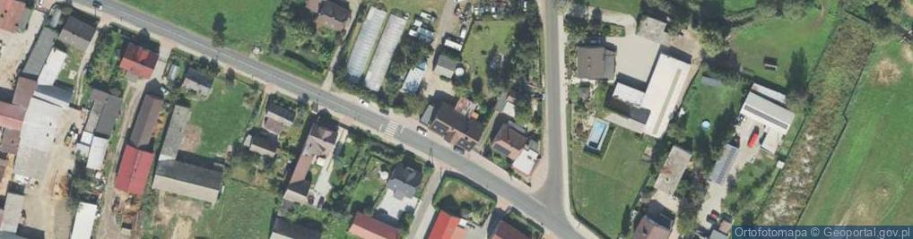 Zdjęcie satelitarne Wiejska ul.
