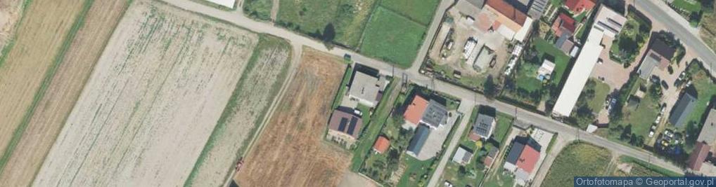 Zdjęcie satelitarne Wiejska ul.