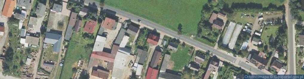 Zdjęcie satelitarne Wiejska ul.