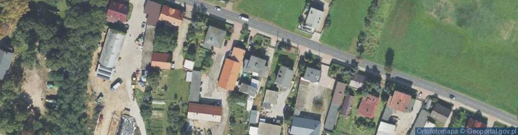Zdjęcie satelitarne Wiejska ul.