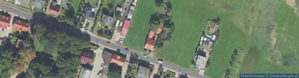 Zdjęcie satelitarne Wiejska ul.