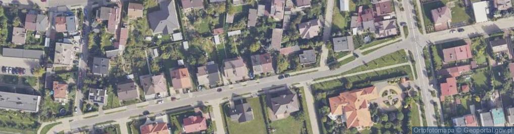 Zdjęcie satelitarne Wiosenna ul.