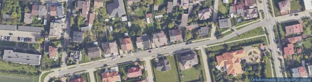 Zdjęcie satelitarne Wiosenna ul.