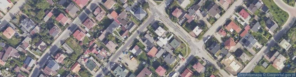 Zdjęcie satelitarne Wiśniowa ul.