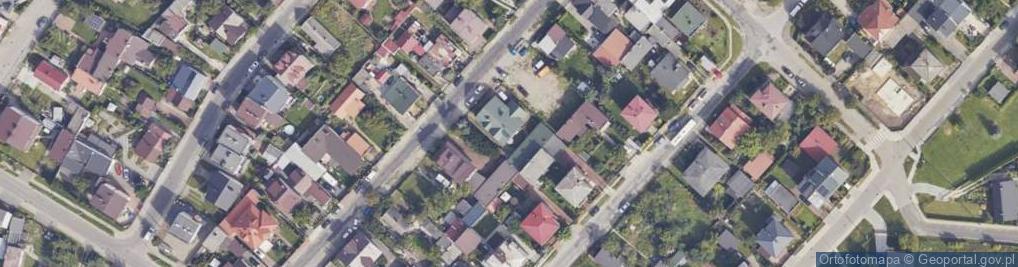 Zdjęcie satelitarne Wiśniowa ul.