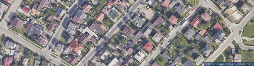 Zdjęcie satelitarne Wiśniowa ul.