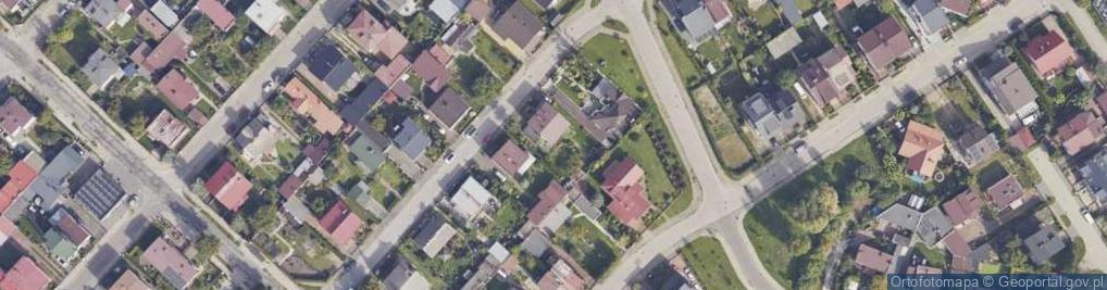 Zdjęcie satelitarne Wiśniowa ul.