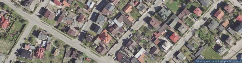 Zdjęcie satelitarne Wiśniowa ul.
