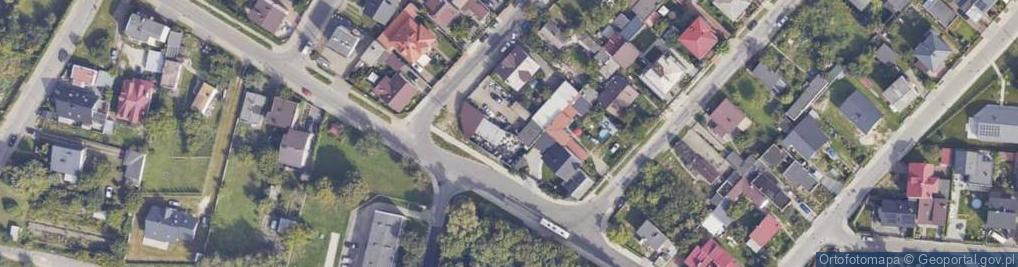 Zdjęcie satelitarne Wiśniowa ul.