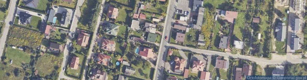 Zdjęcie satelitarne Wiejska ul.