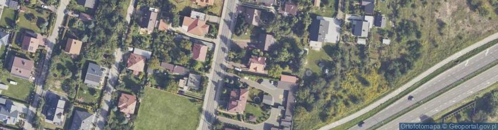 Zdjęcie satelitarne Wiejska ul.