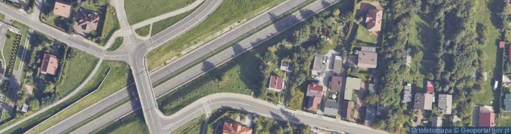 Zdjęcie satelitarne Wiejska ul.