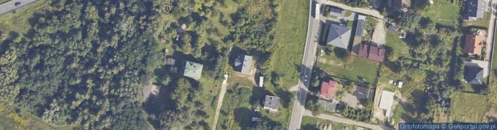 Zdjęcie satelitarne Wiejska ul.