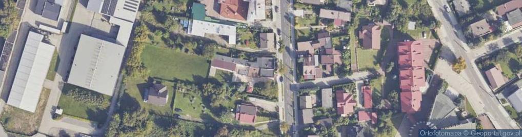 Zdjęcie satelitarne Wiejska ul.