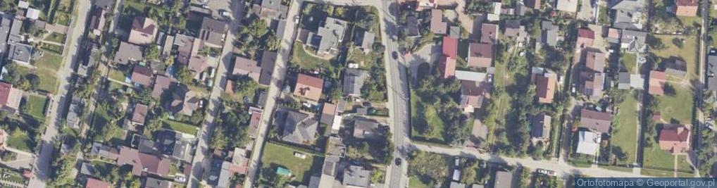 Zdjęcie satelitarne Wiejska ul.
