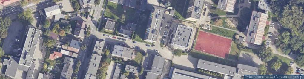 Zdjęcie satelitarne Wilcza ul.