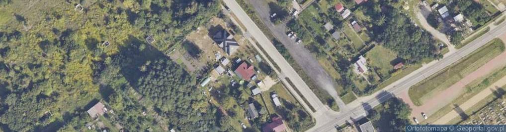 Zdjęcie satelitarne Wielogórska ul.