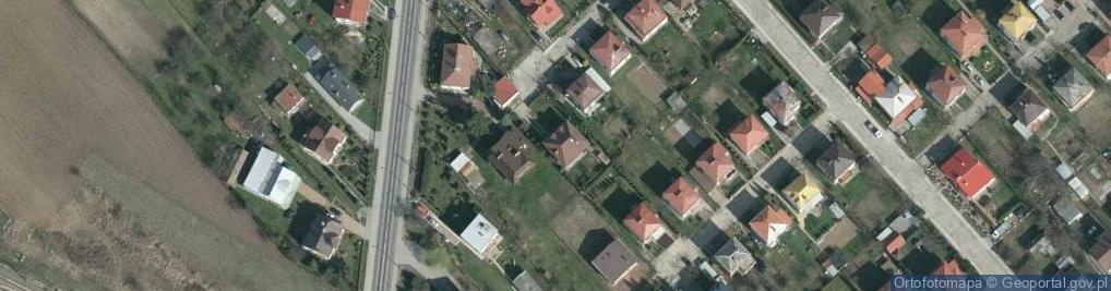 Zdjęcie satelitarne Wiosenna ul.