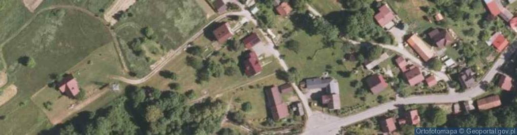 Zdjęcie satelitarne Wisłów ul.
