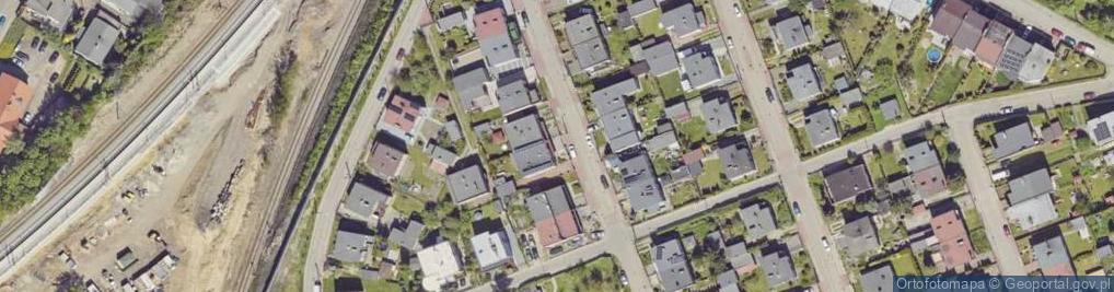 Zdjęcie satelitarne Wiosenna ul.