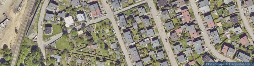 Zdjęcie satelitarne Wiosenna ul.