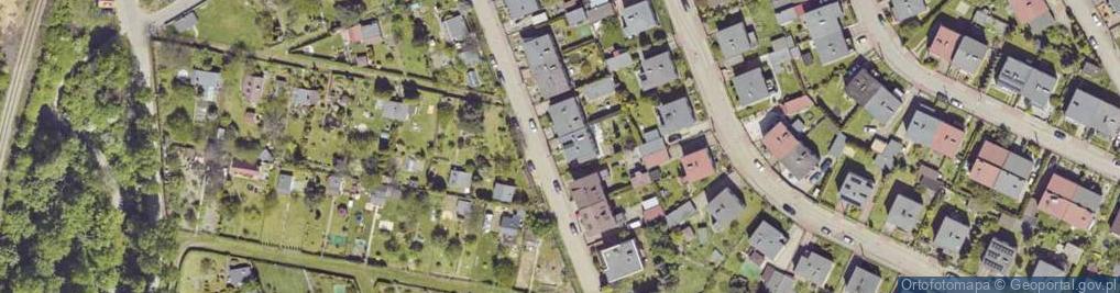 Zdjęcie satelitarne Wiosenna ul.