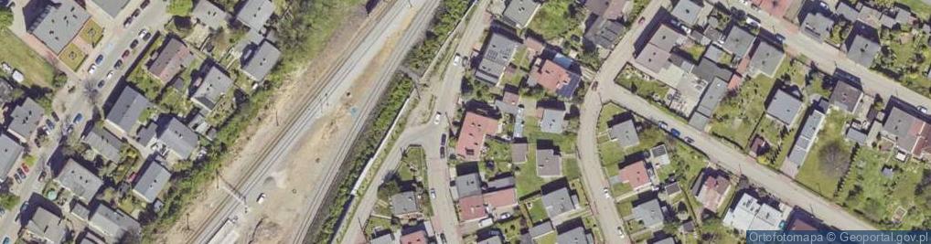 Zdjęcie satelitarne Wiosenna ul.