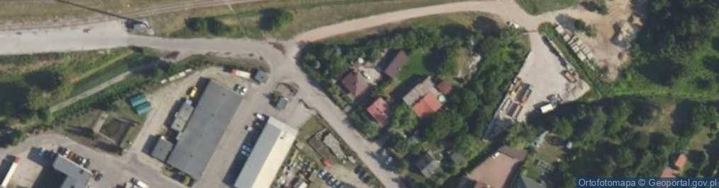 Zdjęcie satelitarne Wiejska ul.