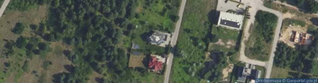 Zdjęcie satelitarne Wiosenna ul.
