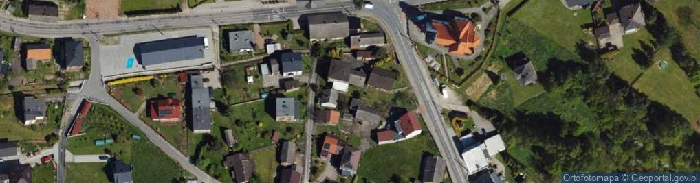 Zdjęcie satelitarne Wiejska ul.
