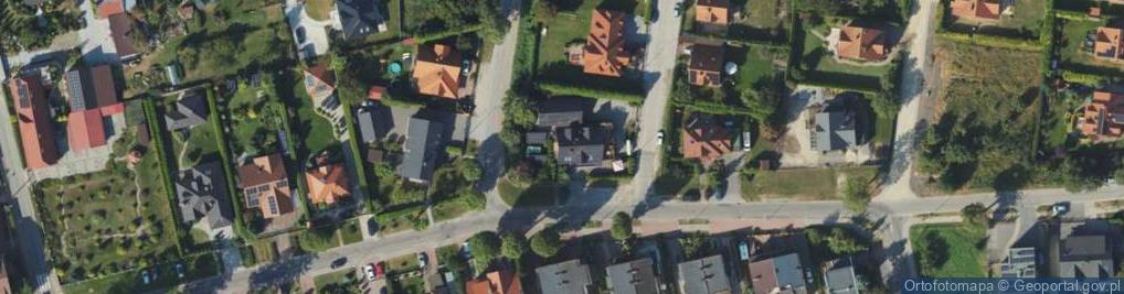 Zdjęcie satelitarne Wiejska ul.