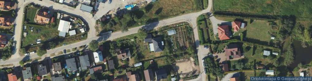 Zdjęcie satelitarne Wiejska ul.