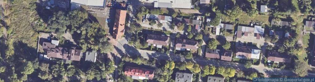 Zdjęcie satelitarne Wiejska ul.
