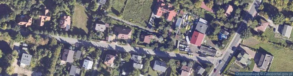 Zdjęcie satelitarne Wiejska ul.