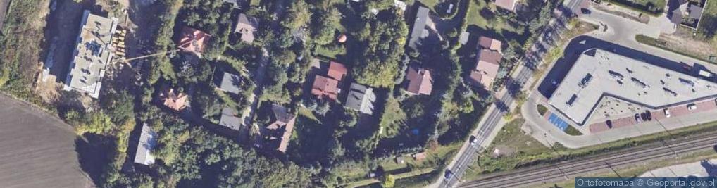 Zdjęcie satelitarne Wiejska ul.