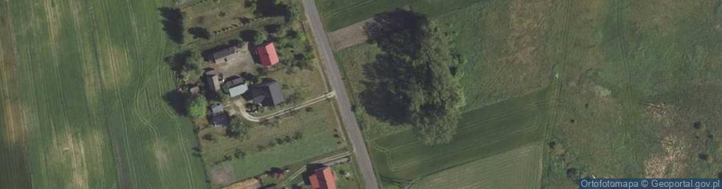 Zdjęcie satelitarne Wiejska ul.